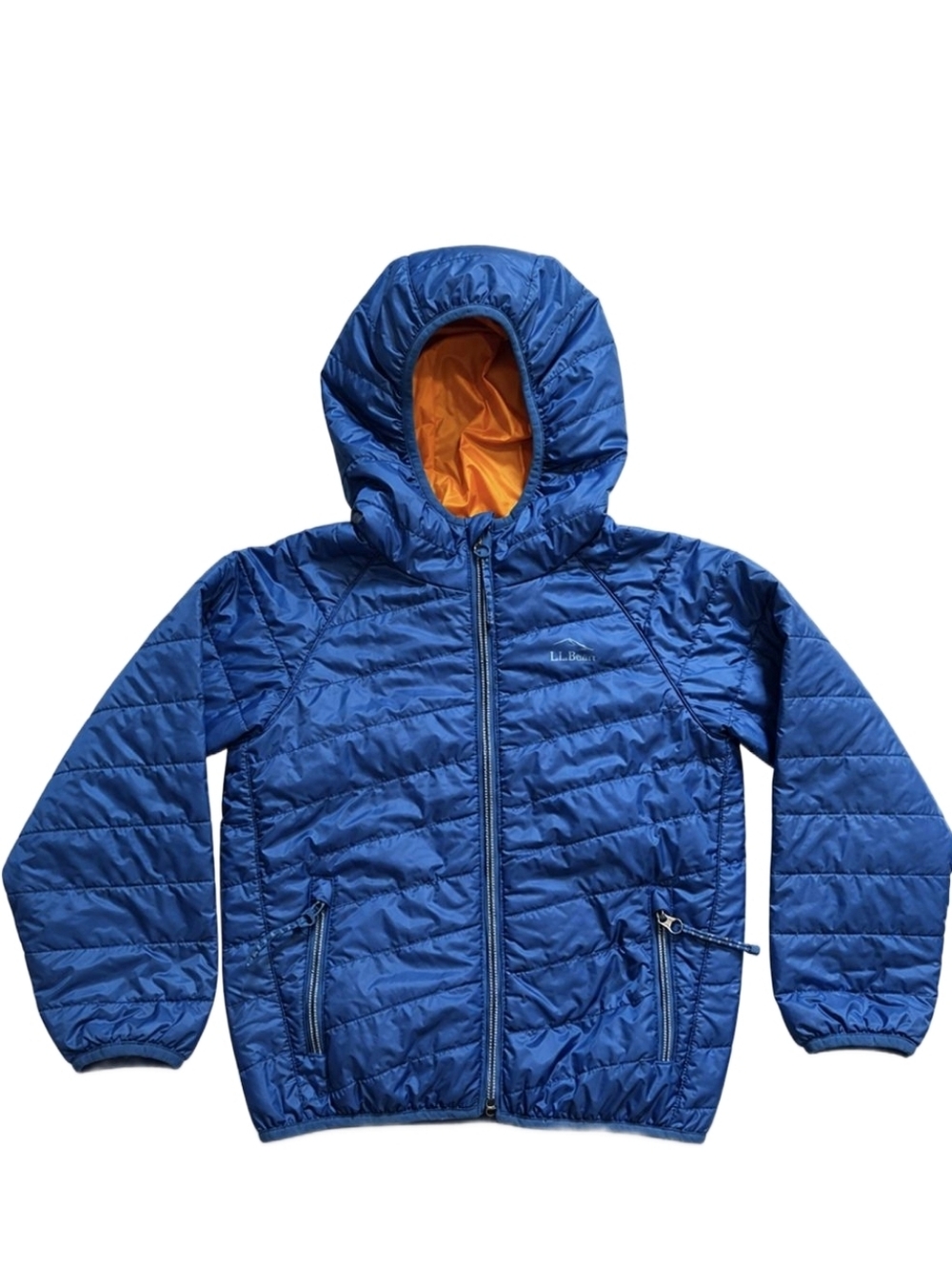 L.L. Bean kids' PrimaLoft Packable Hooded Jacket Size 4